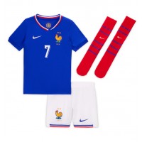 Frankreich Antoine Griezmann #7 Fußballbekleidung Heimtrikot Kinder EM 2024 Kurzarm (+ kurze hosen)